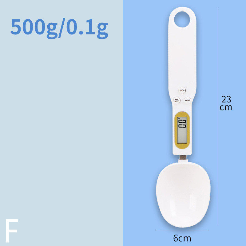 Household Kitchen Spoon Scale Usb Rechargeable Measuring Spoon